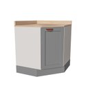 Ver mais imagens de Balcão de Canto Oblíquo Arizona CabeCasa MadeiraOriginals