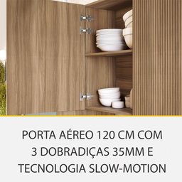 Cozinha Modulada 9 Peças Canto 12 Portas e 8 Gavetas Ripado Rainha 100 Mdf - 2