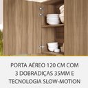 Ver imagem 2 de Cozinha Modulada 9 Peças Canto 12 Portas e 8 Gavetas Ripado Rainha 100 Mdf