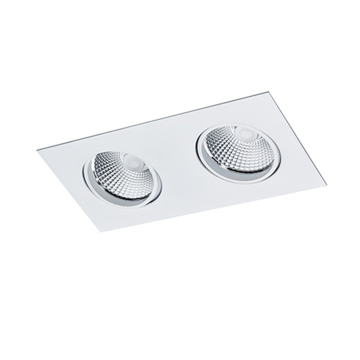 Embutido Spot Dicroica Duplo Mr16 Branco Bl1084/2 Bella Luce