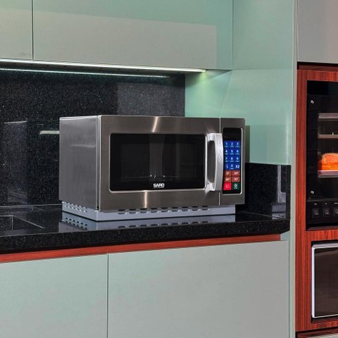 Microondas Profissional 34l 1000w Cinza - Saro