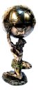 Ver imagem 1 de Atlas com o Globo Terrestre Veronese B04116