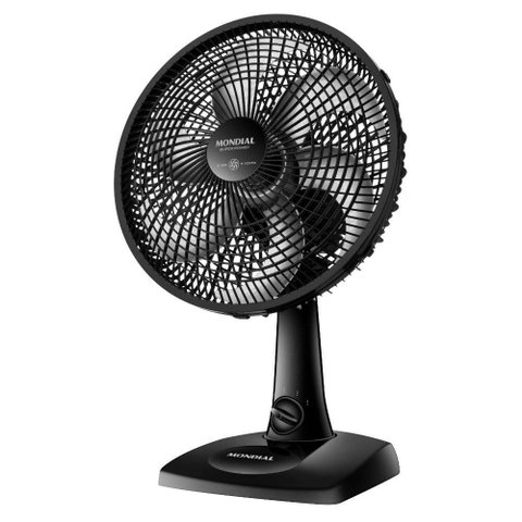 Ventilador de Mesa Mondial Super Power 6 Pás 30cm 220v Preto Vsp-30-b