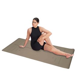 Tapete para Yoga Pilates Grosso 10mm Premium Esteira Tatame Super Resistente Exercícios Treino Grand - 6