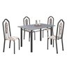 Conjunto de Mesa 120x75cm Tampo Granito com 4 Cadeiras Bianca  - 2
