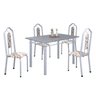 Conjunto de Mesa 120x75cm Tampo Granito com 4 Cadeiras Bianca  - 2
