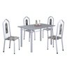 Conjunto de Mesa 120x75cm Tampo Granito com 4 Cadeiras Bianca  - 2