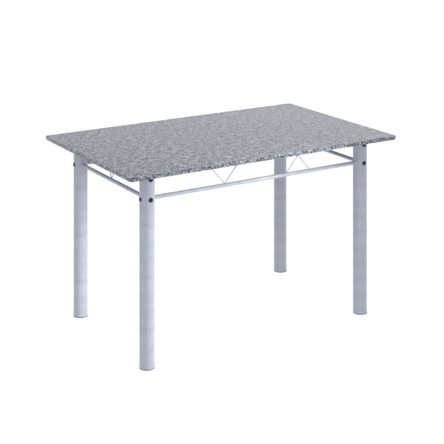 Conjunto de Mesa 120x75cm Tampo Granito com 4 Cadeiras Bianca  - 4