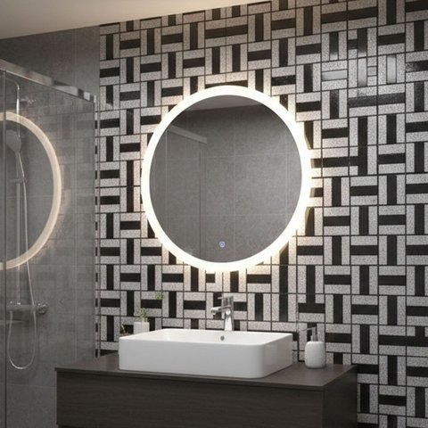 Pastilha de Vidro Adesiva Kit 15 Uni Parede Cozinha Sala Banheiro Decorativa Moderna Requintado Refo