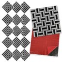 Ver imagem 2 de Pastilha de Vidro Adesiva Kit 15 Uni Parede Cozinha Sala Banheiro Decorativa Moderna Requintado Refo