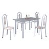 Conjunto de Mesa 120x75cm Tampo Granito com 4 Cadeiras Bianca  - 2