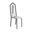 Ver imagem 5 de Conjunto de Mesa 120x75cm Tampo Ardósia com 4 Cadeiras Bianca Cinza/Arabesco/Mart Prata/Indiano