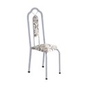 Ver imagem 5 de Conjunto de Mesa 120x75cm Tampo Ardósia com 4 Cadeiras Bianca Branco/Arabesco/Mart Pérola/Indiano