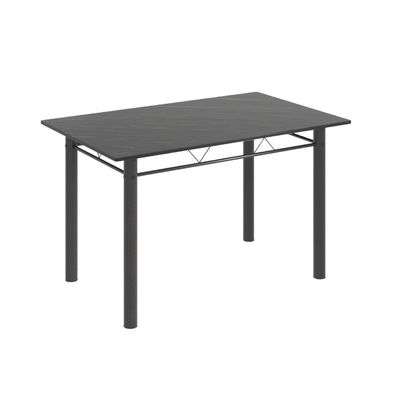 Conjunto de Mesa 120x75cm Tampo Ardósia com 4 Cadeiras Bianca  - 4