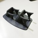 Ver imagem 5 de Suporte Duplo Controle Video Game Organizador Base Mesa Gamer Joystick Estavel Compacto Universal