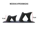 Ver imagem 3 de Suporte Duplo Controle Video Game Organizador Base Mesa Gamer Joystick Estavel Compacto Universal