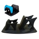 Ver imagem 1 de Suporte Duplo Controle Video Game Organizador Base Mesa Gamer Joystick Estavel Compacto Universal
