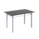 Ver imagem 4 de Conjunto de Mesa 120x75cm Tampo Ardósia com 4 Cadeiras Bianca Branco/Botanic Bege/Mart Pérola/Indiano