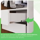 Ver mais imagens de Guarda-Roupa Solteiro 2 Portas com Espelho 2 Gavetas Costa Rica Cinamomo