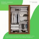 Ver imagem 6 de Guarda Roupa Espelhado 2 Portas 2 Gavetas Costa Rica 
