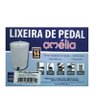 Lixeira Com Pedal Cesto De Lixo Plástico Resistente 14 L Amélia - 5