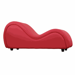 Poltrona Divã Cadeira Tântrica Vermelho Desire Móveis - 3