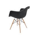 Ver imagem 2 de Kit 2 Cadeiras Eames Braço Polipropileno Base Madeira Eiffel Espresso Móveis