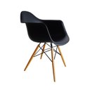 Ver imagem 5 de Kit 2 Cadeiras Eames Braço Polipropileno Base Madeira Eiffel Espresso Móveis
