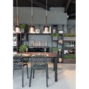 Ver imagem 2 de Kit 2 Cadeiras Vazada em Polipropileno Gruvyer Espresso Móveis