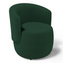 Ver imagem 1 de Poltrona Decorativa Aisha Orgânica Bouclê Verde - Desk Design