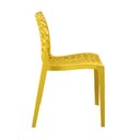 Ver imagem 5 de Kit 4 Cadeiras Vazada em Polipropileno Gruvyer Espresso Móveis