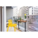 Ver imagem 3 de Kit 4 Cadeiras Vazada em Polipropileno Gruvyer Espresso Móveis