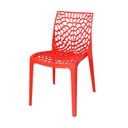 Ver imagem 6 de Kit 4 Cadeiras Vazada em Polipropileno Gruvyer Espresso Móveis