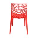 Ver imagem 2 de Kit 4 Cadeiras Vazada em Polipropileno Gruvyer Espresso Móveis