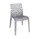 Ver imagem 5 de Kit 2 Cadeiras Vazada em Polipropileno Gruvyer Espresso Móveis