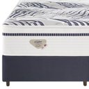 Ver imagem 3 de Colchão Casal Molas Multi Support Miracoil 138x188x31cm Essence Ecoflex Branco/Azul Marinho
