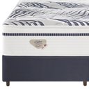 Ver imagem 3 de Colchão Super King Molas Multi Support Miracoil 193x203x31cm Essence Branco/Azul Marinho
