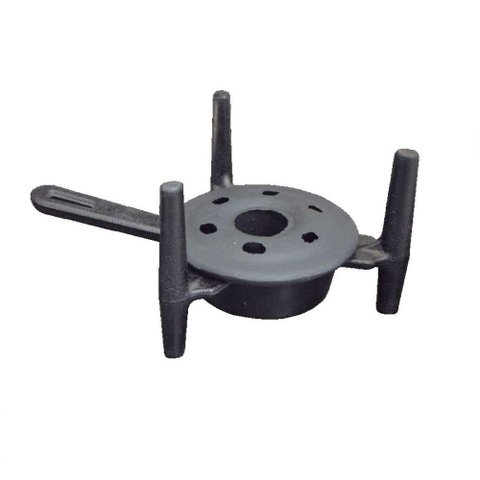 Fogareiro de Ferro Fundido a Álcool para Bifeteiras 15cm