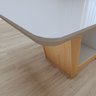 Mesa de Jantar 160x80cm Tampo MDF/Vidro Apogeu  - 9