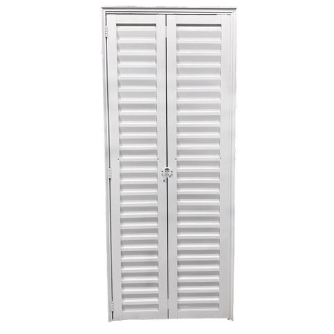 Porta Camarão Palheta Alumínio Branco Linha Veneza:Direita/210 x 70