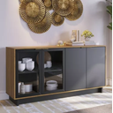 Ver imagem 2 de Kit Cristaleira Buffet e Aparador Guanabara