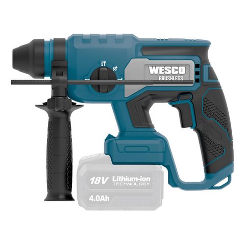 Martelete Perfurador Rompedor S/ Bateria 18v Wesco Ws2806.9