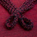 Ver imagem 2 de Rede de Dormir Jeans Life Basic Vermelho com Preto