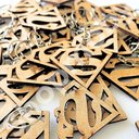 Ver imagem 2 de Chaveiro Dia Dos Pais Super Pai em Mdf 50 Un