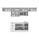 Ver imagem 4 de Cozinha Compacta 7 Peças Emily Espresso Móveis