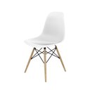 Ver imagem 2 de Kit Mesa Infantil Eames 60cm e 1 Cadeira Polipropileno Eames La Mobilia: Espaço Kids Branco