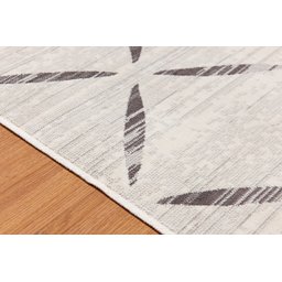 TAPETE BELGA 1,40 x 2,00 CINZA BEGE CREME GEOMÉTRICO MODERNO NIAZZI MODERNO / GEOMÉTRICO - 2
