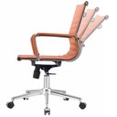 Ver imagem 5 de Cadeira Charles Eames Baixa Caramelo Base Cromada - 73489
