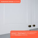 Ver imagem 6 de Cozinha Compacta 5 Peças com Balcão Para Cooktop Espresso Móveis