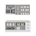 Ver imagem 4 de Cozinha Compacta 5 Peças com Balcão Para Cooktop Espresso Móveis